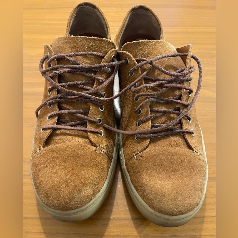Men's Brown Suede Sneakers